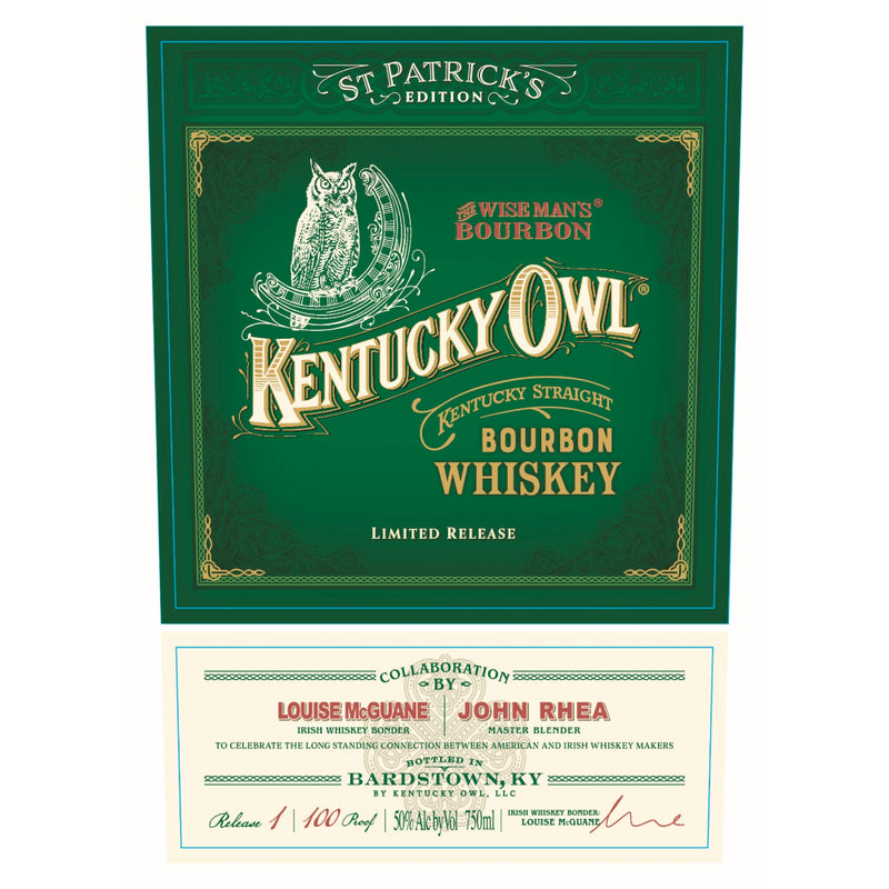 Kentucky Owl St. Patrick’s Day Collectors Edition Bourbon