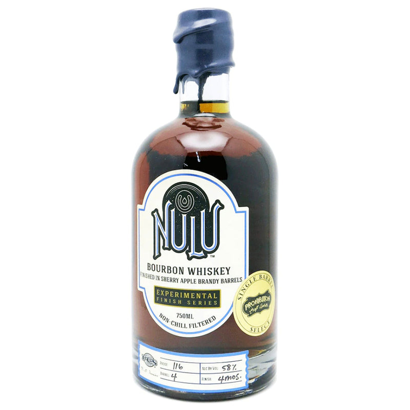 Nulu Bourbon Finished In Sherry Apple Brandy Barrels