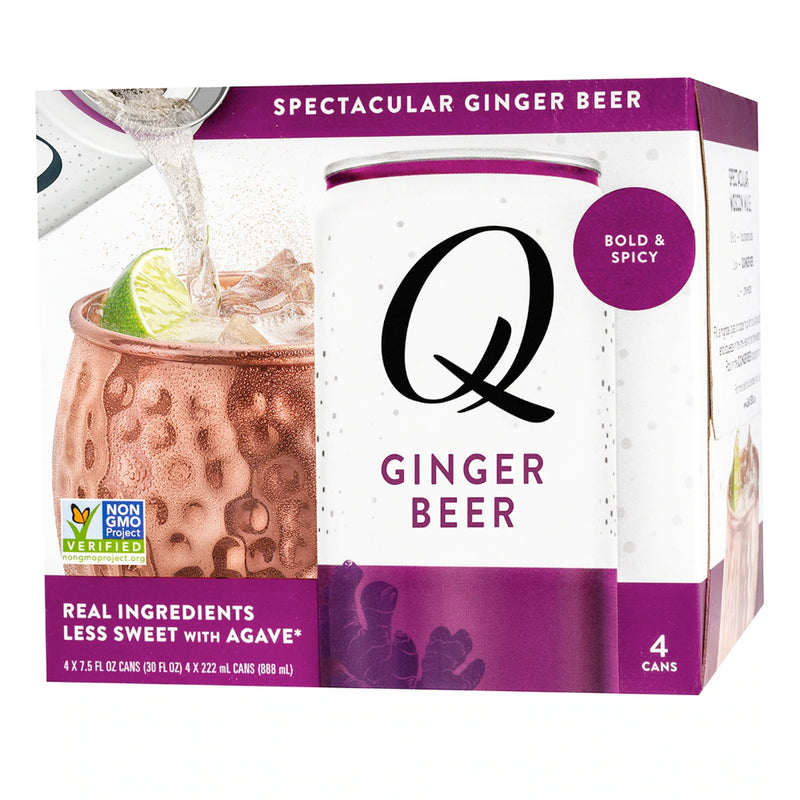 Q Ginger Beer by Joel McHale 4pk