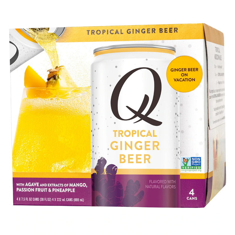 Q Tropical Ginger Beer by Joel McHale 4pk