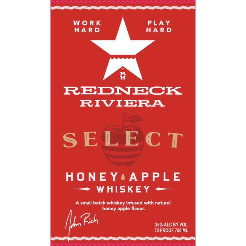 Redneck Riviera Select Honey Apple Whiskey