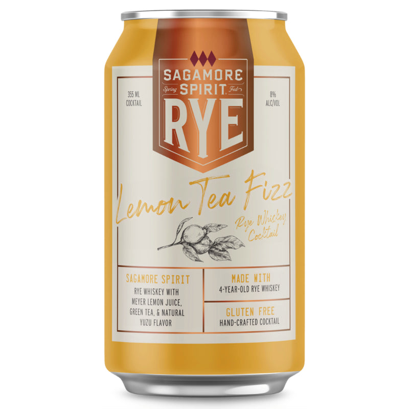 Sagamore Spirit Lemon Tea Fizz Canned Cocktail 4PK