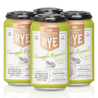 Sagamore Spirit Pineapple Ryegarita Canned Cocktail 4PK