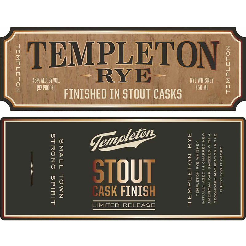 Templeton Rye Stout Cask Finished