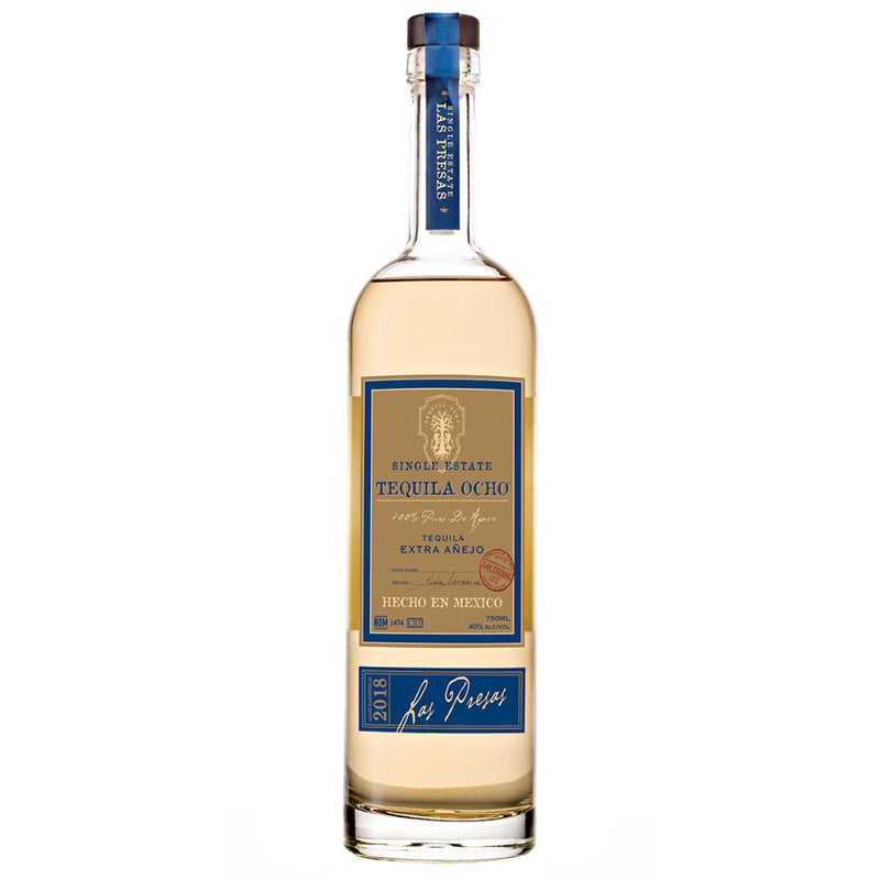 Tequila Ocho Extra Anejo Las Presas 2018