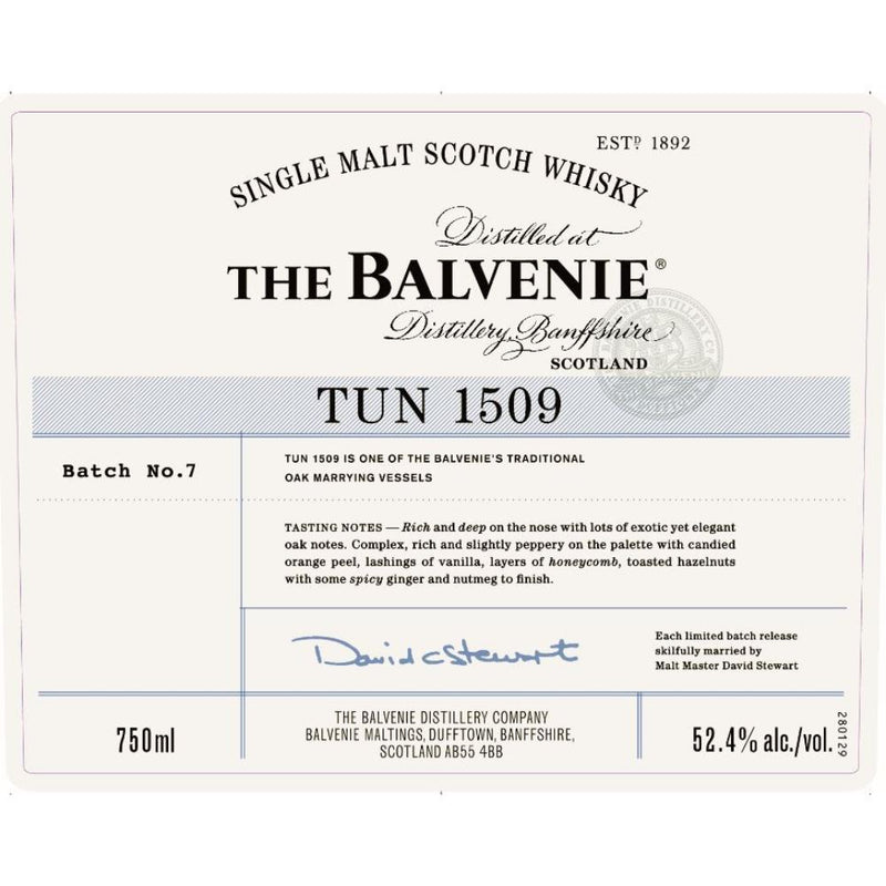 The Balvenie Tun 1509 Batch 7