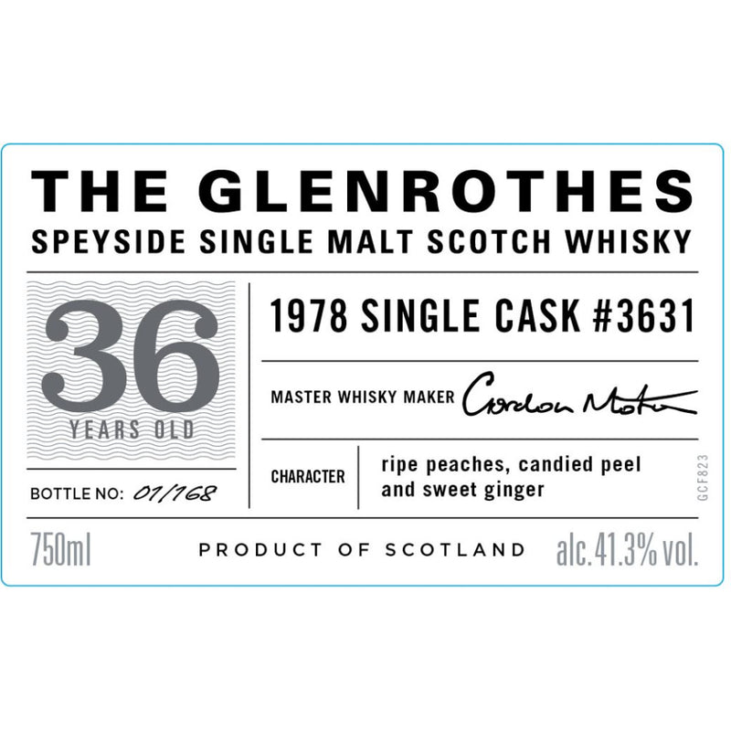 The Glenrothes 1978 Single Cask 