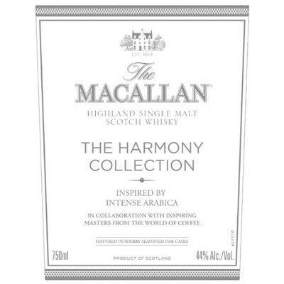 The Macallan The Harmony Collection Inspired by Intense Arabica