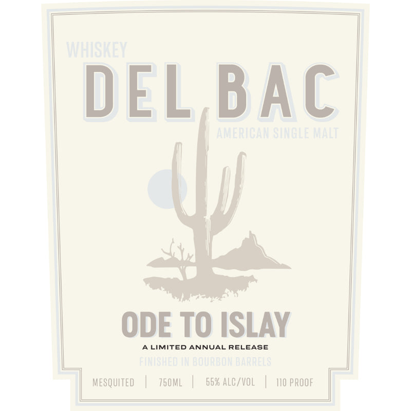 Whiskey Del Bac Ode to Islay American Single Malt