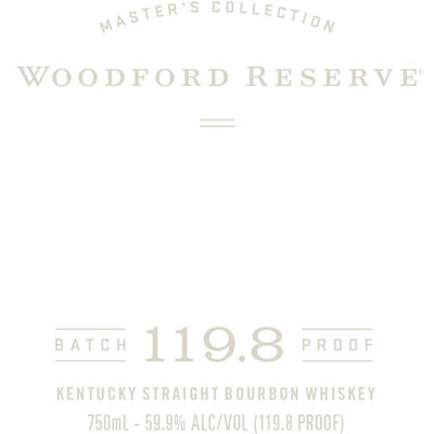 Woodford Reserve Batch Proof 119.8 Proof