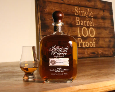 Jefferson's Reserve Single Barrel 100 Proof Selected For FineCask.com