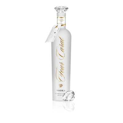 Four Carat Vodka Collectors Edition With Diamond Cut Closure