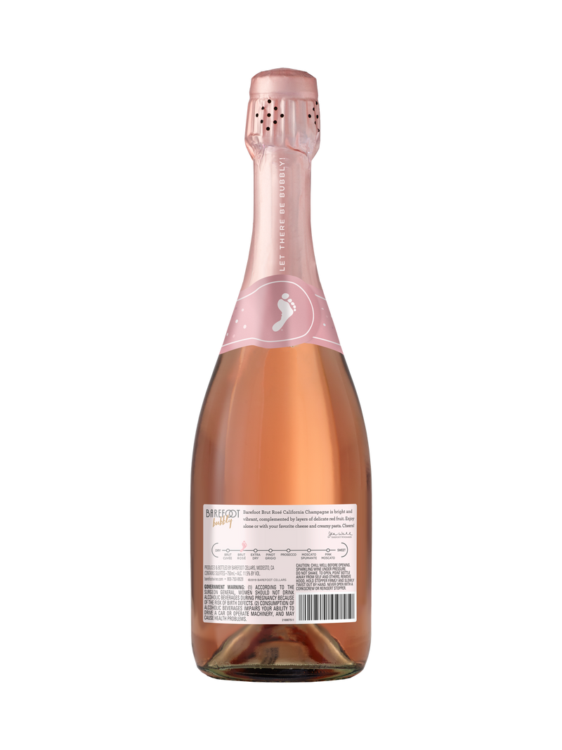 Barefoot Cellars | Bubbly Brut Rosé | 750ml