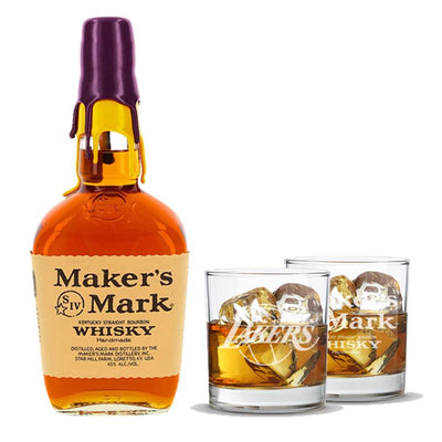 Maker's Mark Limited Edition Lakers "Home Court" Gift Set